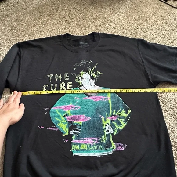 The Cure Beach Party Tour 1986 Crewneck Sweatshirt Unisex size L - Picture 6 of 8